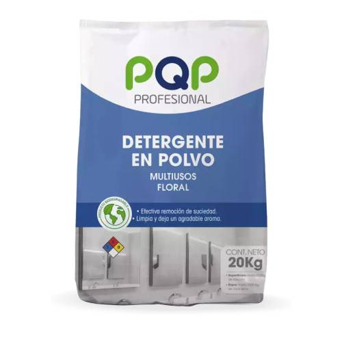 Detergente En Polvo Multiusos Sin Aroma - PQP Profesional